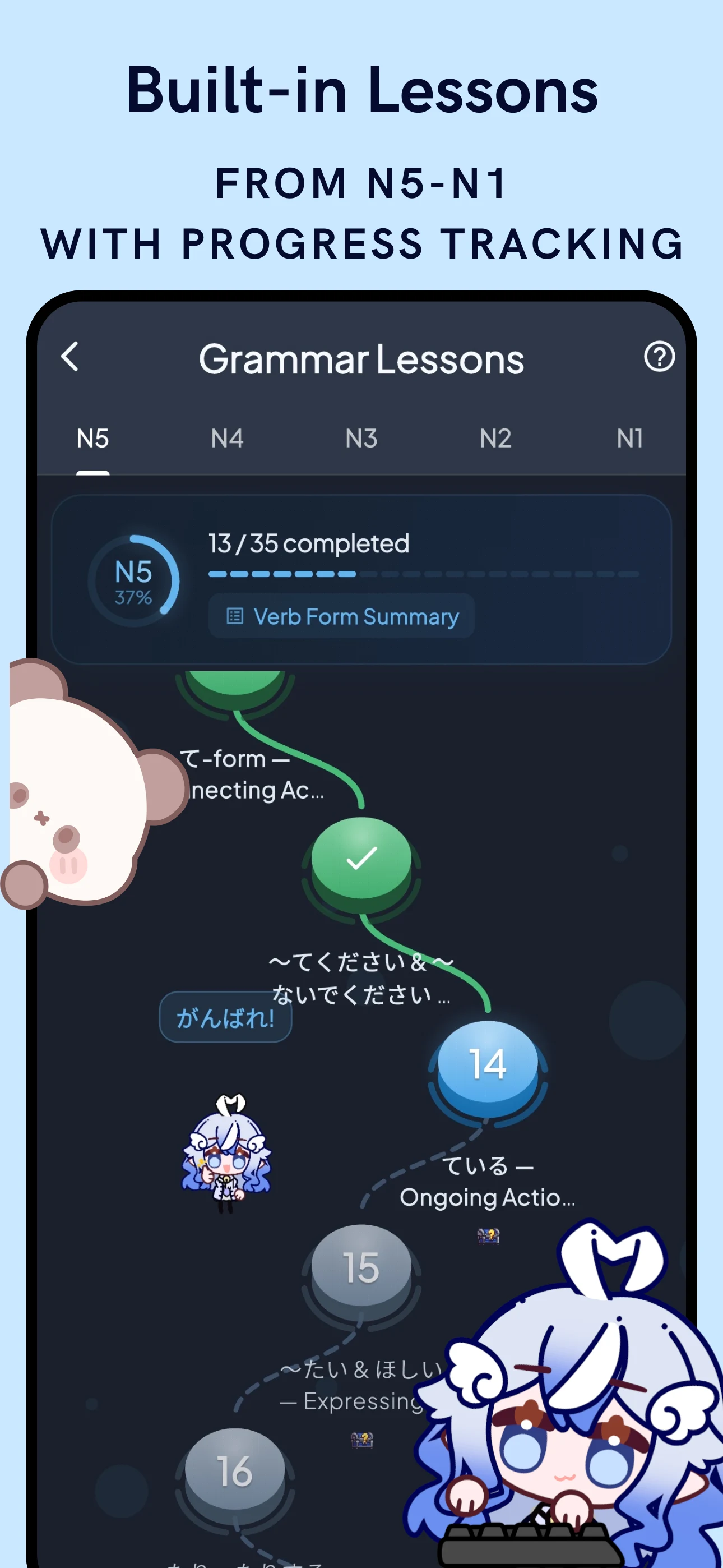 Shima Bird - Japanese Learning screenshot